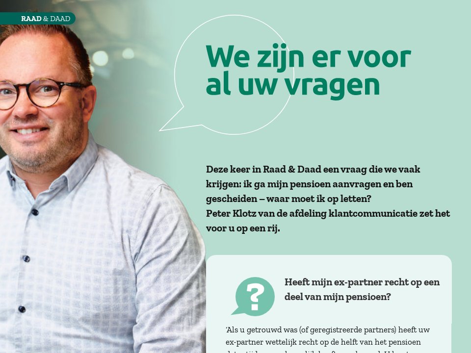 Raad & Daad - Mijn Pensioen juni 2023